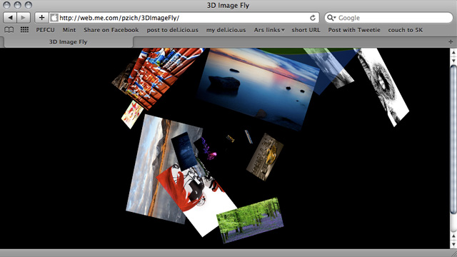 WebKit 3D CSS Zich Imagefly